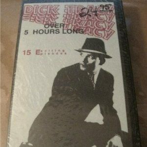 Dick Tracy 15 episodes 5 Hours VHS Sealed NEW